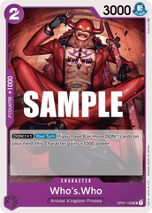 One Piece Card Game: Who's.Who - EN - OP01-109 (Romance Dawn, UC)
