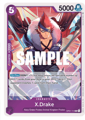 One Piece Card Game: X.Drake - EN - OP01-114 (Romance Dawn, R)