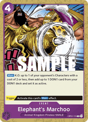 One Piece Card Game: Elephant's Marchoo - EN - OP01-112 (Romance Dawn, C)