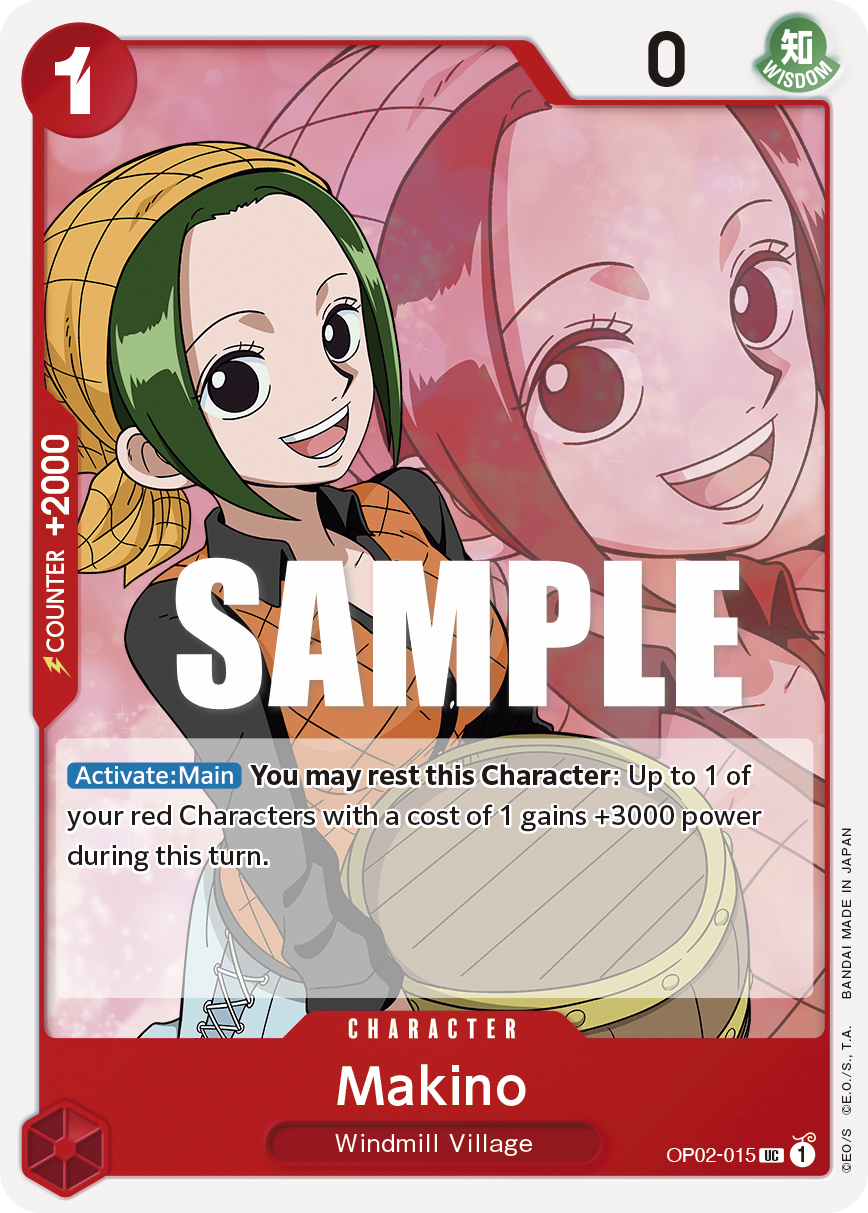 One Piece Card Game: Makino - EN - OP02-015 (Paramount War, UC)