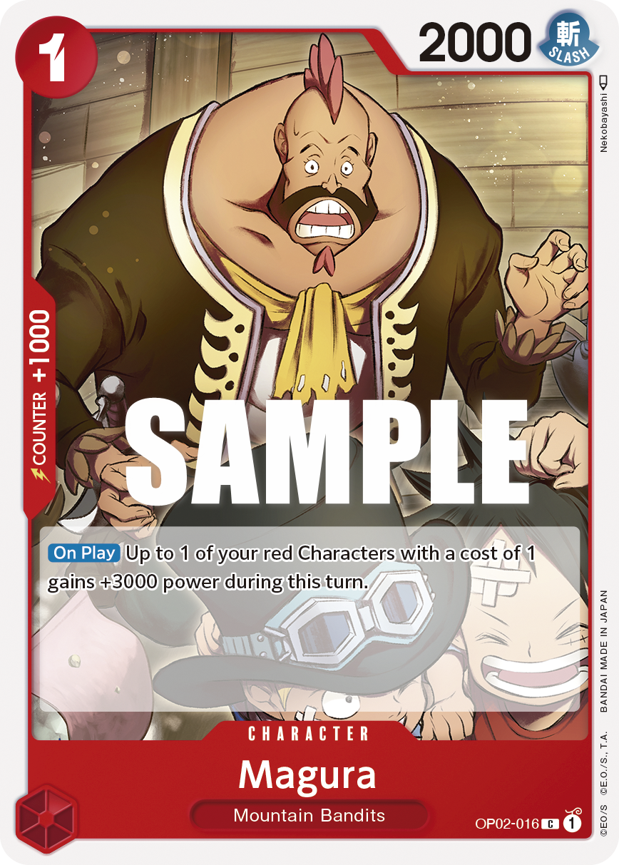 One Piece Card Game: Magura - EN - OP02-016 (Paramount War, C)