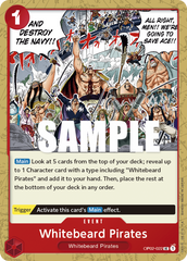 One Piece Card Game: Whitebeard Pirates - EN - OP02-022 (Paramount War, UC)