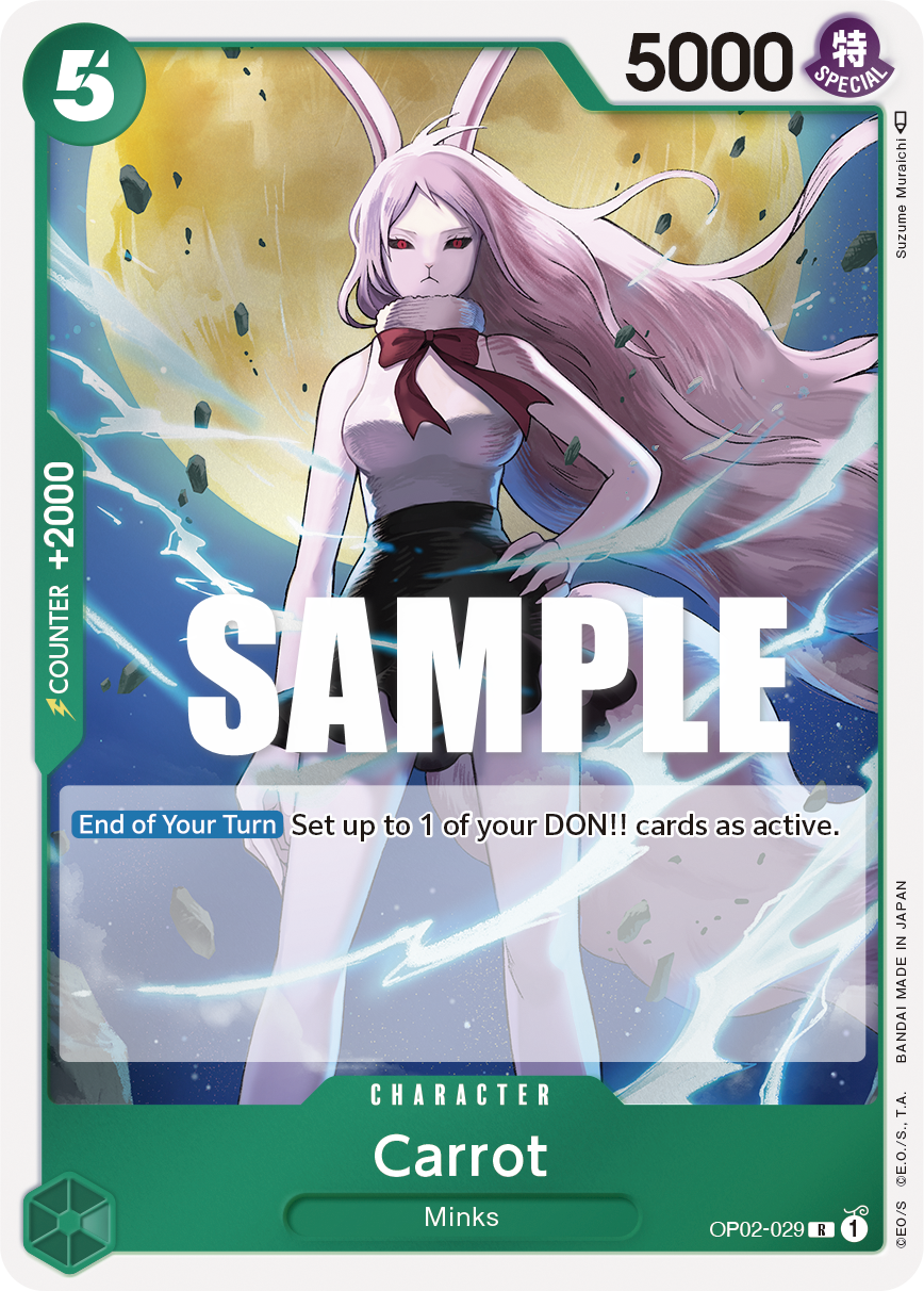 One Piece Card Game: Carrot - EN - OP02-029 (Paramount War, R)