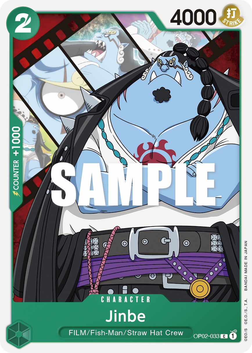 One Piece Card Game: Jinbe - EN - OP02-033 (Paramount War, C)