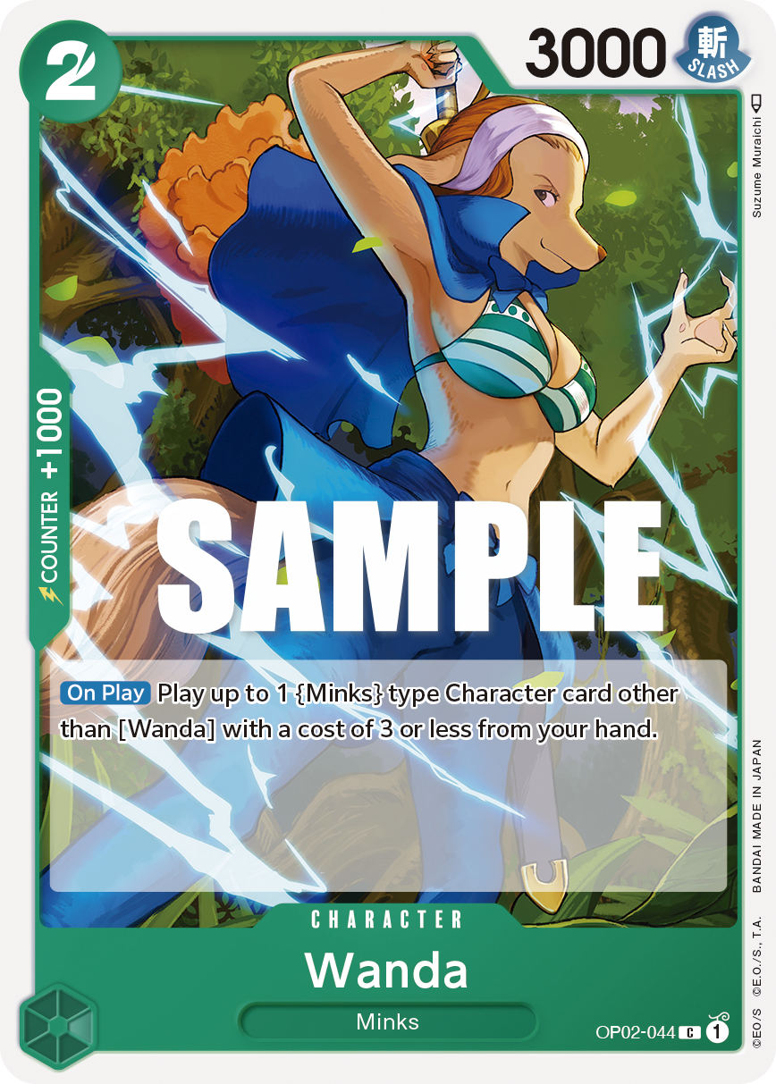 One Piece Card Game: Wanda - EN - OP02-044 (Paramount War, C)