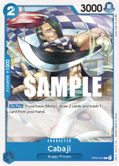 One Piece Card Game: Cabaji - EN - OP02-052 (Paramount War, C)