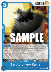 One Piece Card Game: Bartholomew Kuma - EN - OP02-057 (Paramount War, UC)