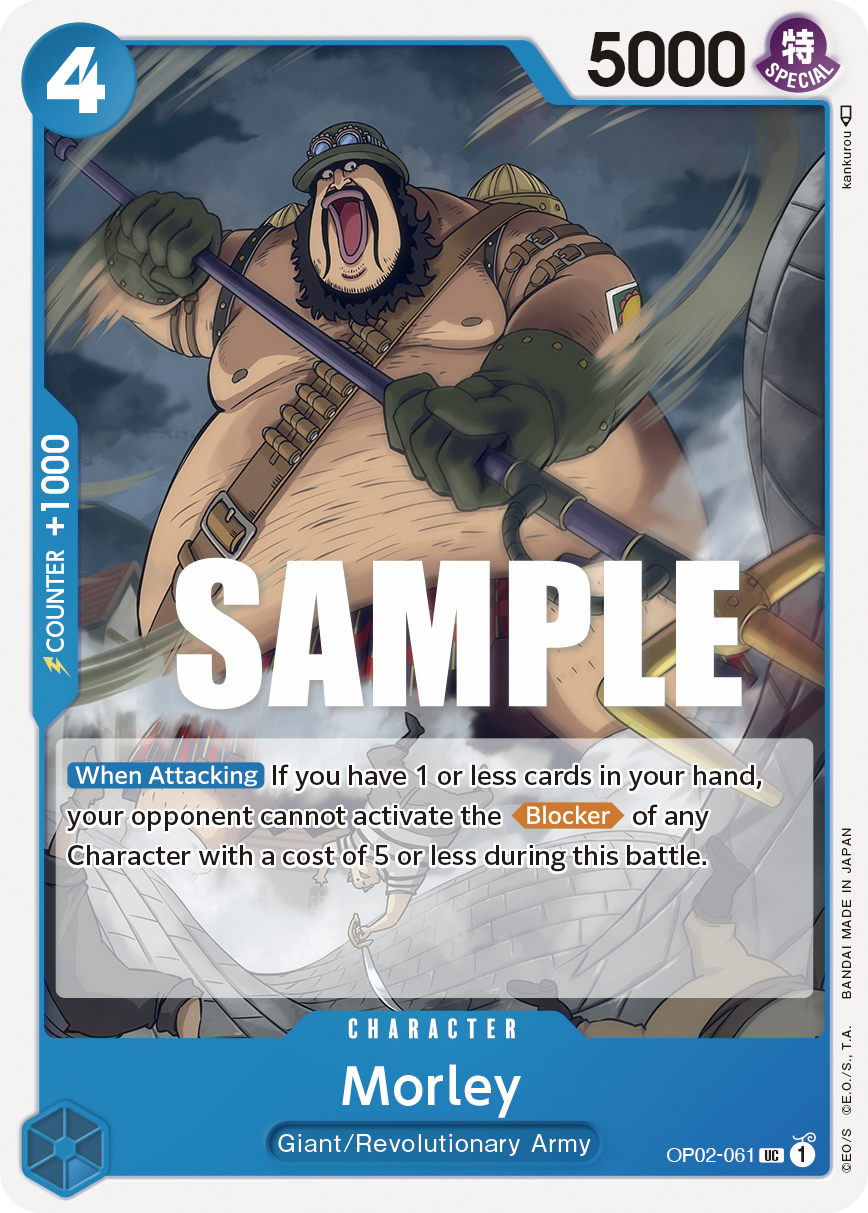 One Piece Card Game: Morley - EN - OP02-061 (Paramount War, UC)