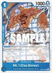 One Piece Card Game: Mr.1(Daz.Bonez) - EN - OP02-063 (Paramount War, UC)