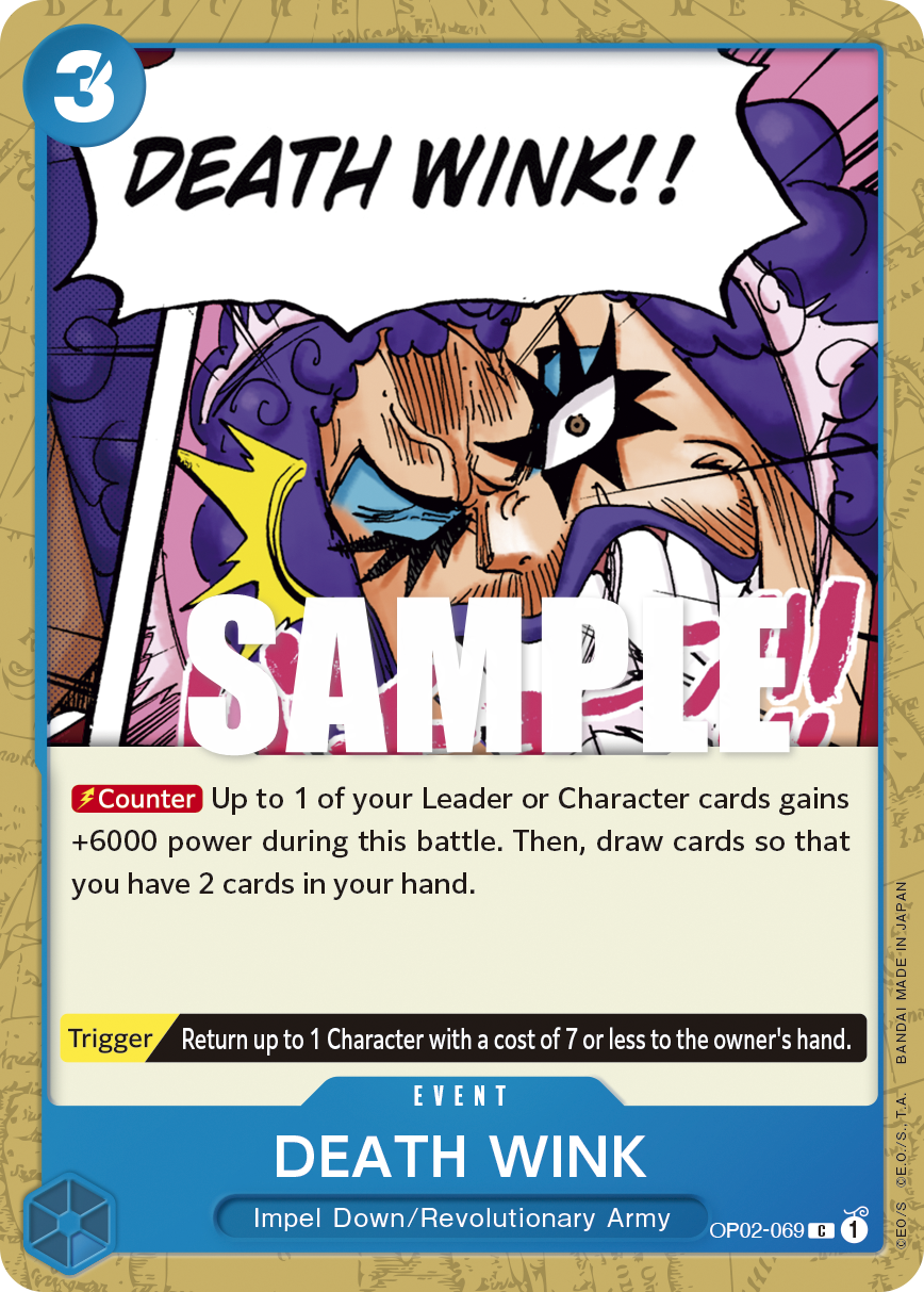 One Piece Card Game: DEATH WINK - EN - OP02-069 (Paramount War, C)