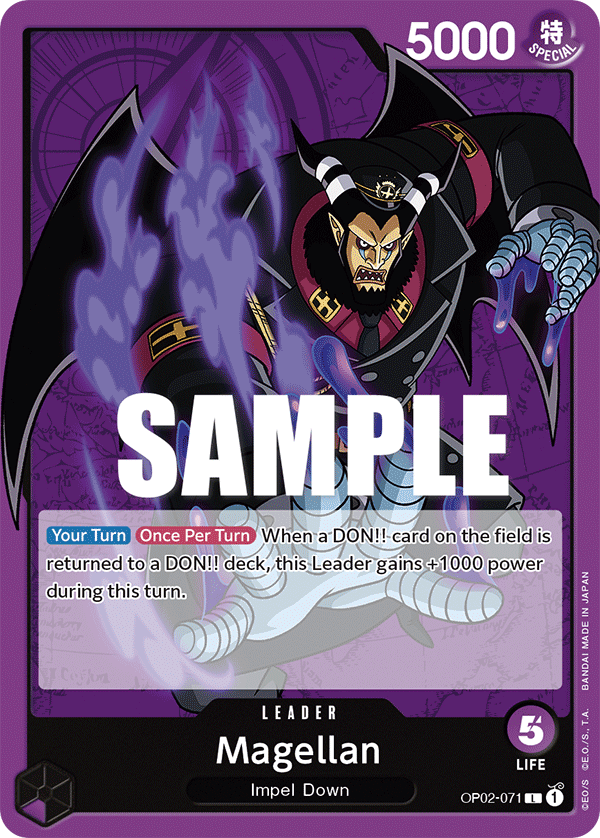 One Piece Card Game: Magellan - EN - OP02-071 (Paramount War, L)