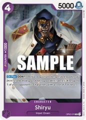 One Piece Card Game: Shiryu - EN - OP02-076 (Paramount War, R)