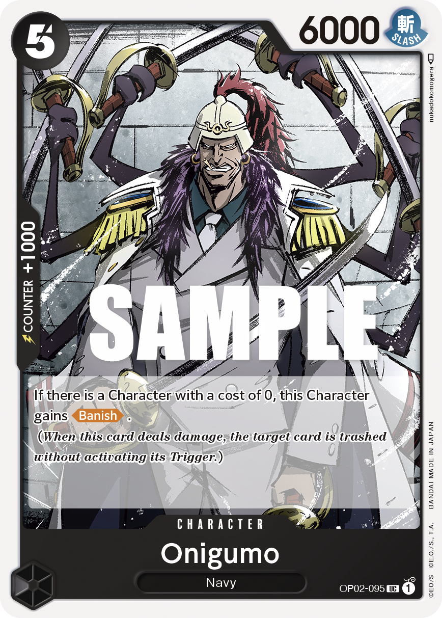 One Piece Card Game: Onigumo - EN - OP02-095 (Paramount War, UC)