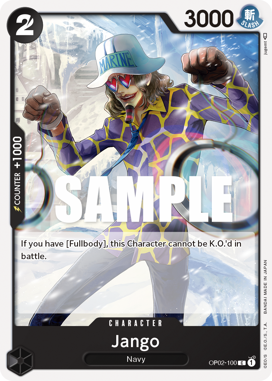 One Piece Card Game: Jango - EN - OP02-100 (Paramount War, C)