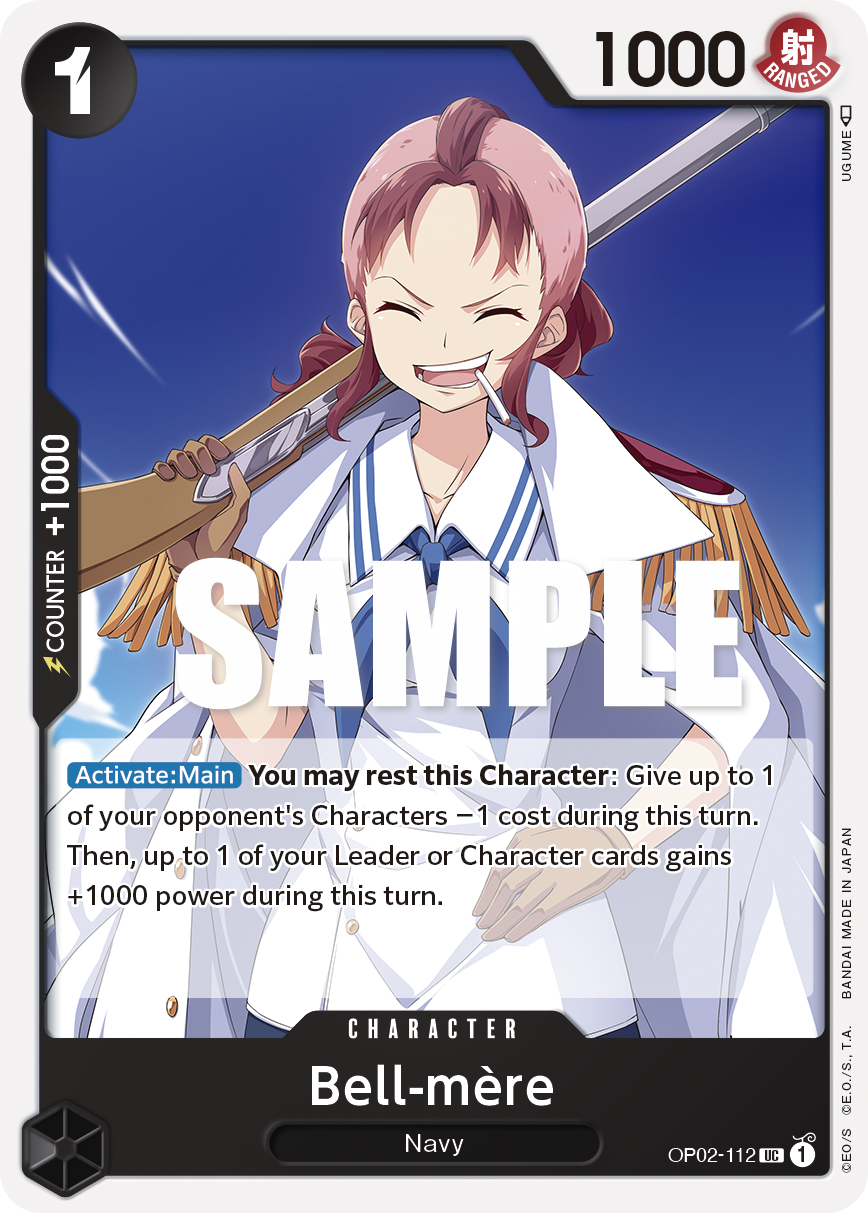 One Piece Card Game: Bell-mère - EN - OP02-112 (Paramount War, UC)