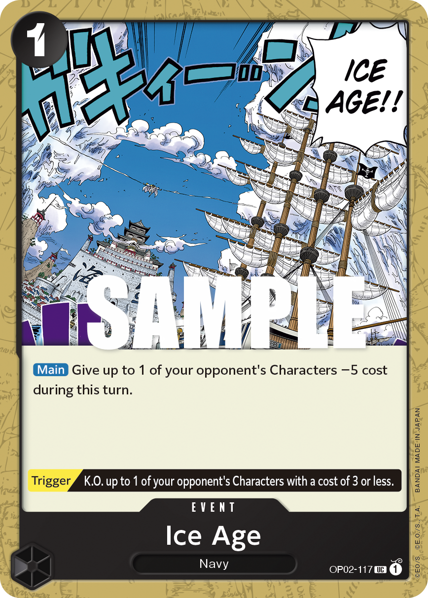 One Piece Card Game: Ice Age - EN - OP02-117 (Paramount War, UC)