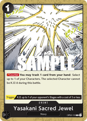 One Piece Card Game: Yasakani Sacred Jewel - EN - OP02-118 (Paramount War, C)