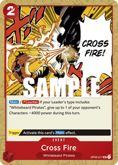 One Piece Card Game: Cross Fire - EN - OP03-017 (Pillars of Strength, UC)