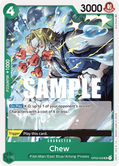 One Piece Card Game: Chew - EN - OP03-029 (Pillars of Strength, UC)