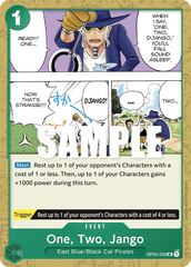 One Piece Card Game: One, Two, Jango - EN - OP03-039 (Pillars of Strength, UC)