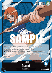 One Piece Card Game: Nami - EN - OP03-040 (Pillars of Strength, L)