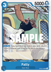 One Piece Card Game: Patty - EN - OP03-049 (Pillars of Strength, UC)
