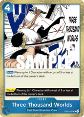 One Piece Card Game: Three Thousand Worlds - EN - OP03-057 (Pillars of Strength, R)