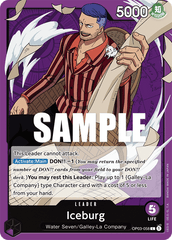 One Piece Card Game: Iceburg - EN - OP03-058 (Pillars of Strength, L)