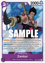 One Piece Card Game: Zambai - EN - OP03-063 (Pillars of Strength, UC)