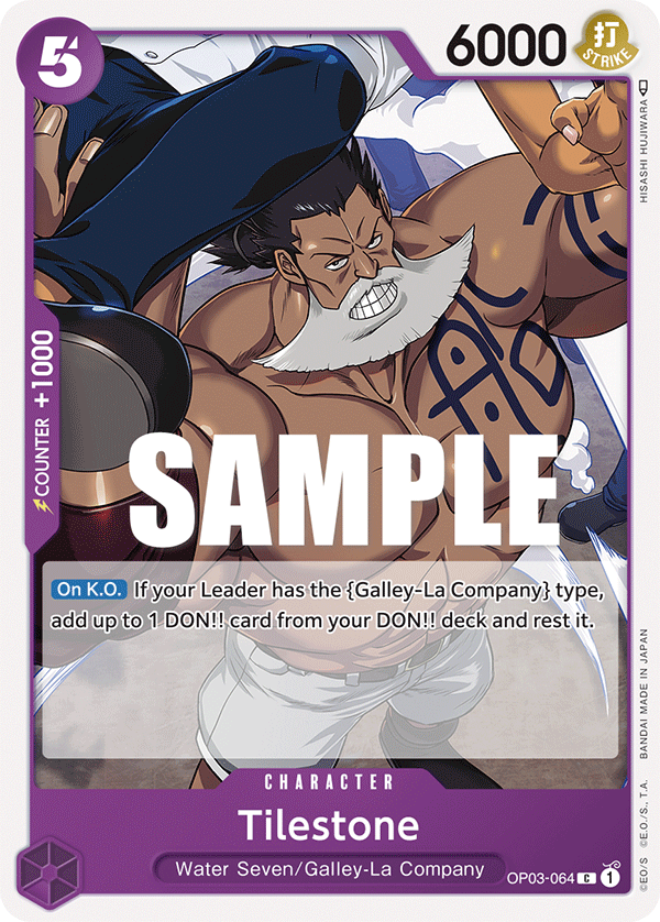 One Piece Card Game: Tilestone - EN - OP03-064 (Pillars of Strength, C)