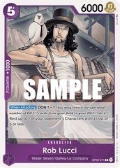One Piece Card Game: Rob Lucci - EN - OP03-071 (Pillars of Strength, R)