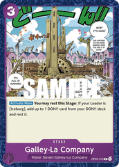One Piece Card Game: Galley-La Company - EN - OP03-075 (Pillars of Strength, C)