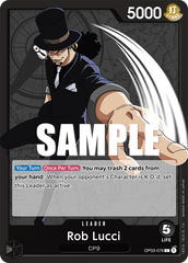 One Piece Card Game: Rob Lucci - EN - OP03-076 (Pillars of Strength, L)