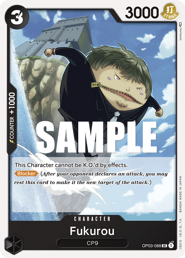 One Piece Card Game: Fukurou - EN - OP03-088 (Pillars of Strength, UC)