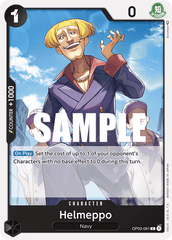 One Piece Card Game: Helmeppo - EN - OP03-091 (Pillars of Strength, C)