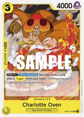 One Piece Card Game: Charlotte Oven - EN - OP03-105 (Pillars of Strength, UC)