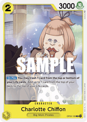 One Piece Card Game: Charlotte Chiffon - EN - OP03-109 (Pillars of Strength, C)