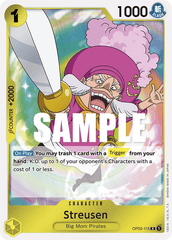 One Piece Card Game: Streusen - EN - OP03-115 (Pillars of Strength, R)