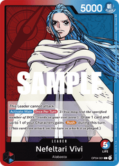 One Piece Card Game: Nefeltari Vivi - EN - OP04-001 (Kingdoms of Intrigue, L)