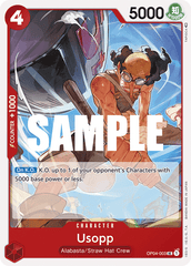 One Piece Card Game: Usopp - EN - OP04-003 (Kingdoms of Intrigue, UC)