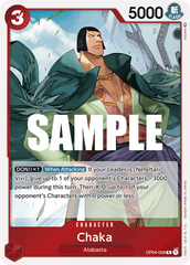 One Piece Card Game: Chaka - EN - OP04-008 (Kingdoms of Intrigue, R)