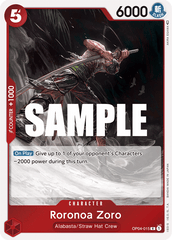 One Piece Card Game: Roronoa Zoro - EN - OP04-15 (Kingdoms of Intrigue, R)