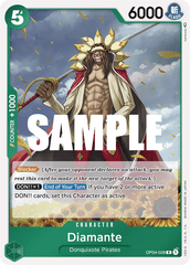 One Piece Card Game: Diamante - EN - OP04-028 (Kingdoms of Intrigue, R)