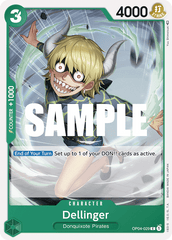 One Piece Card Game: Dellinger - EN - OP04-029 (Kingdoms of Intrigue, C)