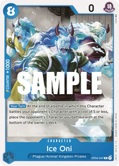 One Piece Card Game: Ice Oni - EN - OP04-047 (Kingdoms of Intrigue, C)
