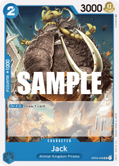 One Piece Card Game: Jack - EN - OP04-049 (Kingdoms of Intrigue, UC)