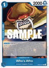 One Piece Card Game: Who's.Who - EN - OP04-051 (Kingdoms of Intrigue, R)