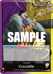 One Piece Card Game: Crocodile - EN - OP04-058 (Kingdoms of Intrigue, L)