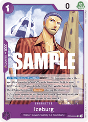 One Piece Card Game: Iceburg- EN - OP04-059 (Kingdoms of Intrigue, UC)