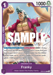 One Piece Card Game: Franky - EN - OP04-063 (Kingdoms of Intrigue, R)